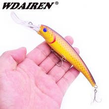 1Pcs 27.5g 16cm big Fishing Lures long Lips Big Minnow Wobblers Game Fake Lure Artificial Bait 7 colors Isca Fishing tackle 2024 - buy cheap