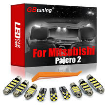 GBtuning Canbus LED Interior Light Kit 11PCS For Mitsubishi Montero Shogun Pajero 2 V31 V32 V33 (1990--1999) Car Reading Lamp 2024 - buy cheap