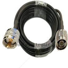 UHF PL259 Plug Male to N male Plug 50-3 Coaxial Pigtail Cable Wifi Antenna RG58 50cm 1m 3m 5m 10m 15m 20m 30m 2024 - buy cheap