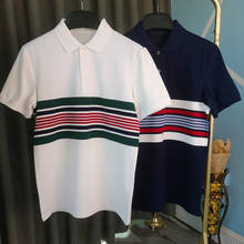 High Quality Tops Men's Short Sleeve Alligator Polo Shirts Summer 100%cotton Casual Polo Shirt for Men Fashion Polo Homme 2024 - buy cheap