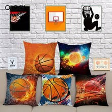 Xunyu-funda de almohada de baloncesto, decoración del hogar, coche, Hotel, dormitorio, decorativa, suave y cómoda, 45x45cm. 2024 - compra barato