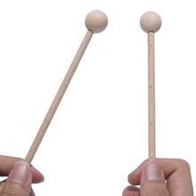 2 Pair Wood Mallets Percussion Sticks for Energy Chime, Xylophone, Wood Block, Glockenspiel and Bells 2024 - buy cheap
