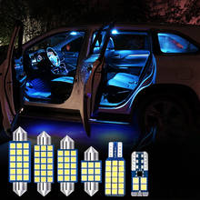 Светодиодный светильник для салона автомобиля, Купольные лампы для чтения, лампа для багажника Toyota crown 2000-2008, 6 шт. 2024 - купить недорого