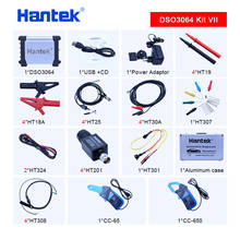 Hantek DSO3064 Kit VII 4CH Automotive Oscilloscope kit for Car Diagnostic USB 2.0 200MS/s 60MHz Frenquency Counter LAN optional 2024 - buy cheap