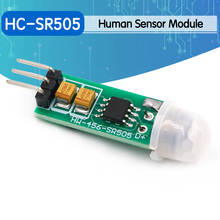 HC-SR505 мини инфракрасный PIR датчик движения точный инфракрасный детектор модуль для Arduino датчик тела переключатель модуль датчик режим 2024 - купить недорого