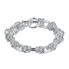 beautiful Silver color Dragon for women Men lady noble nice bracelet fashion charm chain jewelry wedding party gift H025 2024 - buy cheap