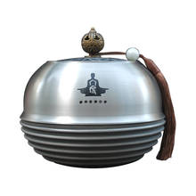 Keepsake Cremation Large Urn Pure Tin Unique Funeral Urns for Human Ashes Display Burial Urns At Home or In Niche At Columbarium 2024 - buy cheap