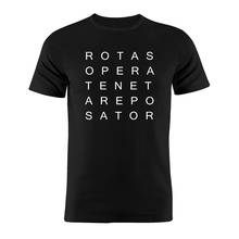 100% Cotton Unisex T Shirt Tenet Rotas Silhouette Artwork Gift Tee 2024 - buy cheap