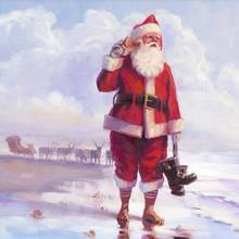 JMINE Div 5D Рождественский Санта-Клаус, полностью Алмазная краска, Набор для вышивки крестиком, художественная Высококачественная портретная 3D краска с бриллиантами 2024 - купить недорого