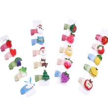 XIMA 5pcs/set 6cm Cartoon Barrette Hair Clip Christmas Hairpins Colorful Fruit Hair Barrette Bobby Pins Girls Hair Accessories 2024 - buy cheap