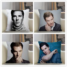 Musife Benedict Cumberbatch Pillowcase Custom Square Pillow Cover Case Zipper Pillowcase 35X35,40x40,45x45cm Drop Shipping 2024 - buy cheap