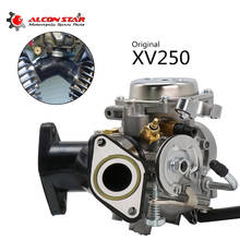 Alconstar-Cable de carburador para motocicleta, conector adaptador de colector de tubo para Yamaha Virago XV250 VSTAR 250, XV250 2024 - compra barato