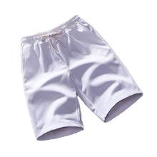 Pantalones cortos de verano para hombre, ropa deportiva informal a la moda, de Color sólido, para la playa, para correr 2024 - compra barato