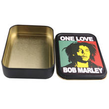 Tinplate Cigarette Box Tobacco Box 20 Sticks of Tobacco Moisturizing Moisture-proof Moldy Cigarette Case Bob Marley 2024 - buy cheap