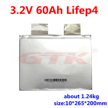 GTK 3.2V 60Ah lifepo4 lithium battery for DIY 24V 12V 120Ah 300ah RV motorhome electric vechicle inverter battery pack 2024 - buy cheap