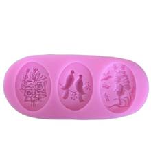 Hot Sales Birds Silicone Mold Fondant Cake Decorating Tools Silicone Soap Mold Silicone Cake Mold  D139 2024 - buy cheap