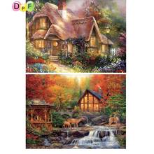 DPF 5D Round/Square full Diamond Painting Cross Stitch seaside Crafts Diamond Embroidery Mosaic Needlework kits Home Decor 2024 - buy cheap