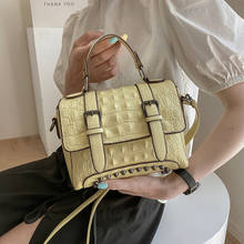 Luxury Women Small Pu Leather Handbags High Quality Ladies Rivet Purse Shoulder Bag Designer Female Crossbody Bags for Women New 2024 - buy cheap