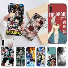 Anime my hero academia figure Phone Case For Samsung A40 A50 A71 A8 A10 S7 S8 S10 S20 Fe note 10 plus 2024 - buy cheap