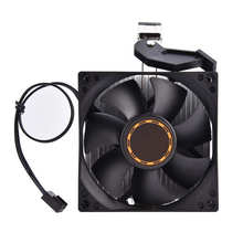 Ventilador de refrigeração cpu para computador, dissipador de calor silencioso para amd athlon 64 5200, preto, 80*80*25mm 2024 - compre barato