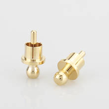 8 Pcs 24K Gold Plated Copper RCA Plug Caps Top Quality Gold plated RCA cap RCA dust cover 2024 - buy cheap