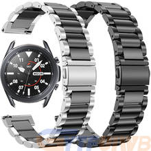 Correa de acero inoxidable para Samsung Galaxy Watch 3, pulsera inteligente LTE de 45MM, 22MM, 46MM Gear S3 2024 - compra barato