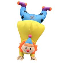 Easter Inflatable Handstand Clown Costume Funny Adult Cosplay Party Outfit Suit 2024 - buy cheap