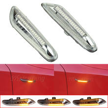 LED Dynamic Turn Signal Side Marker Light For BMW X3 E83 X1 E84 X5 X53 E60 E61 E46 E81 E82 E90 E92 E87 E88 Suquential Lamp 2024 - buy cheap
