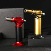 BBQ Kitchen Firepower Gas Lighter Butane Turbo Lighters Smoking Accessories Cigar Cigarettes Lighter Gadgets for Men 2024 - buy cheap