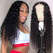 28 30 32" 13X4 Lace Front Human Hair Wig With Pre plucked Hairline Queenlike Remy Hair Brazilian Deep Wave 5x5 6x6 Closure Wigs 2024 - buy cheap