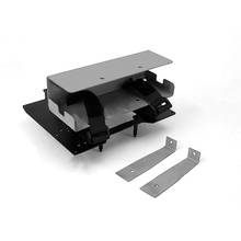 Placa interior de metal para caminhões tamiya, volvo fh16 regal rc, acessórios para trator, segunda piso, conjunto 2024 - compre barato