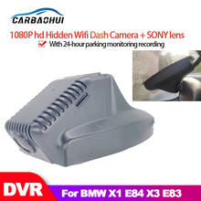 Para bmw x1 e84 x3 e83 2010 2011 2012 2013 2014 2015 carro dvr wi fi gravador de vídeo traço cam câmera visão noturna fhd sony imx323 ccd 2024 - compre barato