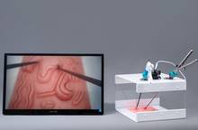 Оборудование для имитации лапароскопии, Гинекологическая хирургия, устройство для тренировки с прямым стержнем, эндоскоп 2024 - купить недорого