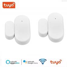 Tuya Zigbee Door Window Sensor Small Smart Home Mini Magnetic Garage Door Opening Sensor System Alarm Gate Open / Close Detector 2024 - buy cheap