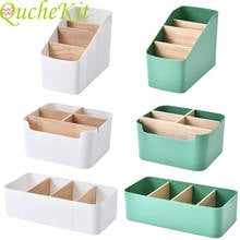 Soporte de papelería con Control remoto para el hogar, caja de almacenamiento de escritorio, color blanco, color verde, para dormitorio, organizador de maquillaje, contenedor de cosméticos 2024 - compra barato