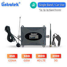 Lintratek-AMPLIFICADOR DE señal de teléfono móvil para uso en coche, repetidor B5, 2G, 3G, 4G, CDMA, 850 GSM, 900, DCS, 1800, WCDMA, UMTS 2100 2024 - compra barato