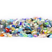 Hgklbb 100 pces bicone longo facetado áustria contas de cristal 3*6mm charme vidro solto espaçador grânulos para fazer jóias pulseira diy 2024 - compre barato