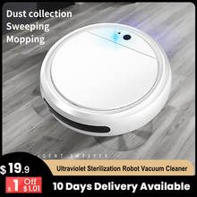 UV Sterilization Function Robot Vacuum Cleaner Smart Disinfection Floor Sweeper Dry&Wet Mopping Scrubber Vacuum Cleaner 2024 - buy cheap