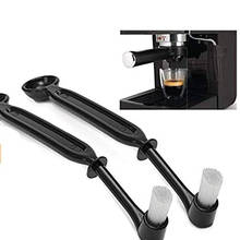 Máquina de café de plástico, escova de limpeza, moedor de café, ferramenta de limpeza com colher 2024 - compre barato