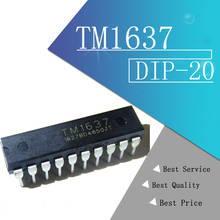 Circuito integrado tm1637 dip-20 1637 dip dip20 5 peças 2024 - compre barato