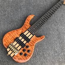 2020 New Ken Smith burst maple 6 strings Bass Guitar,Factory active pickups Electric Bass Guitar,Gold hardware,Free shipping 2024 - buy cheap