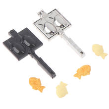 Accesorios en miniatura para casa de muñecas, Mini molde Taiyaki, simulación de comida de Snapper, modelo de juguetes para decoración de muebles de casa de muñecas, 1/12 2024 - compra barato