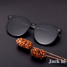 High Quality Fashion Luxury brand design Sunglasses Acetate Round Polarizing UV400 lenses Jack Hi  Sun glasses With brand Case 2024 - buy cheap