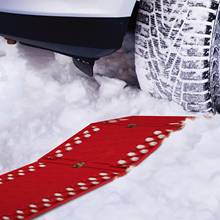 2 pçs inverno dobrável carro auto tração esteira antiderrapante neve areia pneu almofadas placa 2024 - compre barato