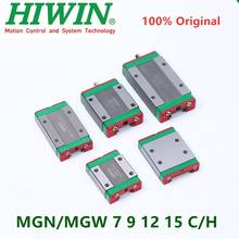 Оригинальный Hiwin MGN7C MGN9C MGN12C MGN15C MGN7H MGN9H MGN12H MGN15H MGW9C MGW12C MGW15C MGW9H MGW12H линейный направляющий блок 2024 - купить недорого