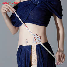 Belly Dance Belt Diamond-Studded Waist Chain Performance Accessories Oriental Dancing Woman Profession Competition Drill Chain 2024 - buy cheap