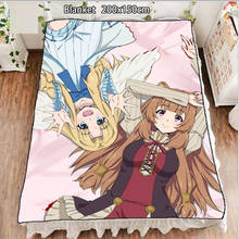 Manta polar de Anime el levantamiento del escudo, colcha de héroe Raphtalia Filo, alfombra suave, decoración del hogar, accesorios de cama 2024 - compra barato