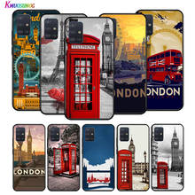 Funda de silicona suave para teléfono Huawei, cubierta de teléfono de autobús de Londres, Inglaterra, para Huawei P40, P30, P20 Lite E Pro, P Smart Z Plus 2019, P10, P9 Lite 2024 - compra barato