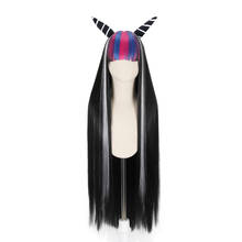 Аниме Danganronpa Mioda Ibuki Косплей парики 100 см длинные термостойкие синтетические волосы Dangan Ronpa косплей парик + парик 2024 - купить недорого