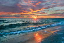 JMINE Div 5D океан Закат пляж полная Алмазная краска ing крестиком наборы искусство Высокое качество живописная 3D краска бриллиантами 2024 - купить недорого